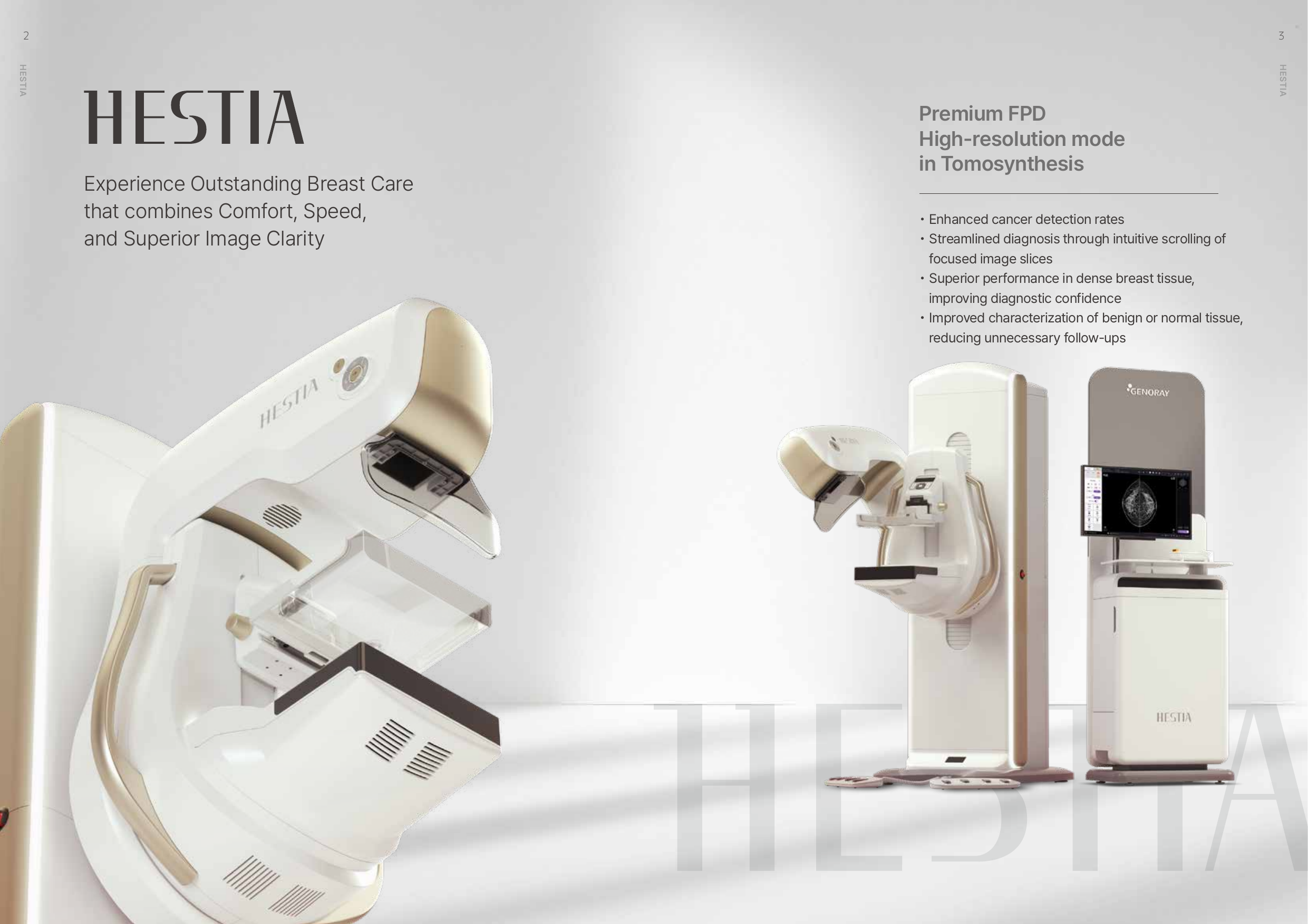 HESTIA mammography machine
