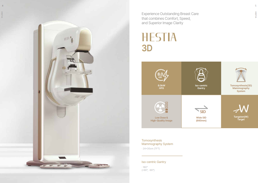 HESTIA 3D mammography visual